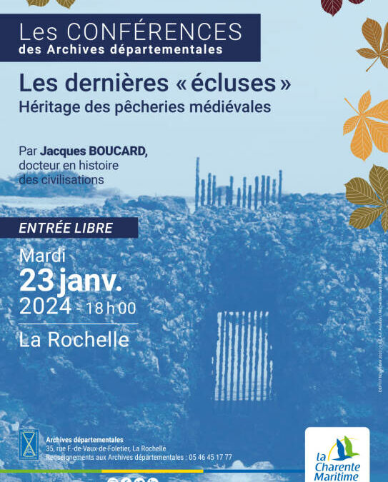 Les dernières écluses, héritages des pêcheries médiévales