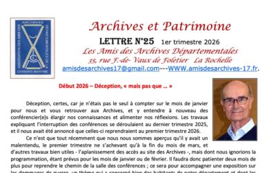 LETTRE N°25