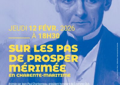 SUR LES PAS DE PROSPERE MERIMEE – JONZAC